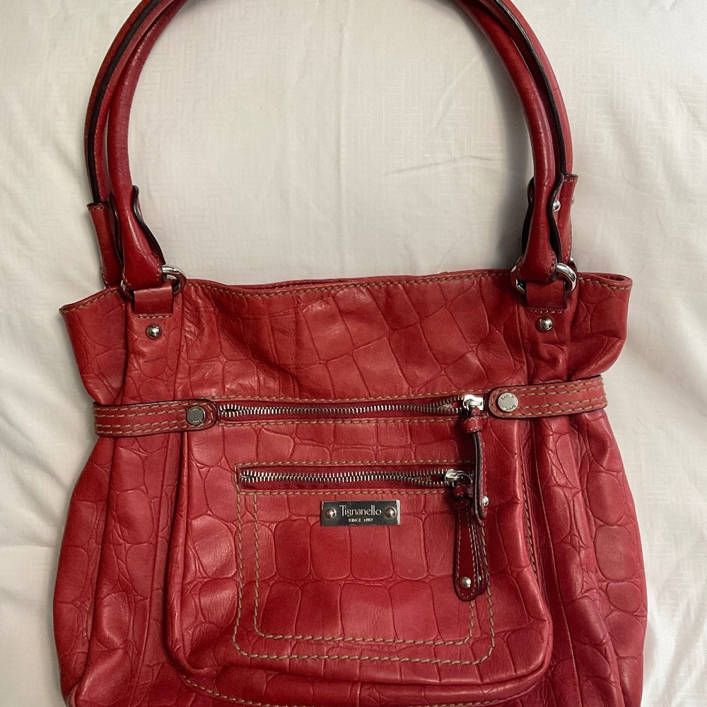 Tignanello leather purse